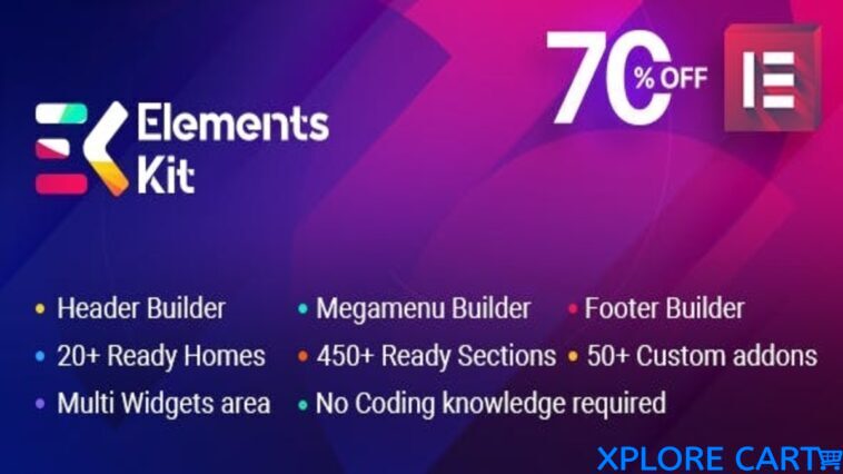 ElementsKit v2.3.6 - The Ultimate Addons for Elementor Page Builder - Free Download 1 Elements Kit Widgets - Addon For Elementor Page Builder