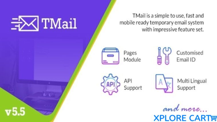 TMail v5.5 - Best Multi Domain Temporary Email System