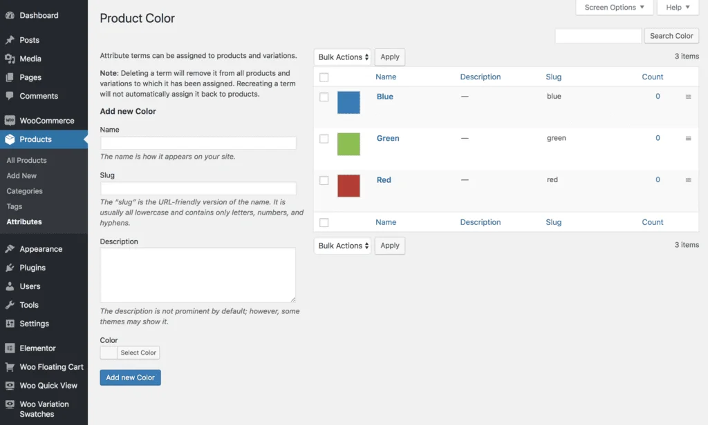 XT WooCommerce Variation Swatches Pro 1.6.7 Nulled - Best Ecommerce Plugin 5 07 attribute color swatch type