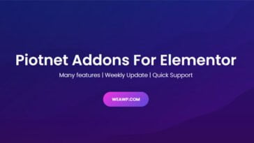 Piotnet Addons Pro For Elementor Pro 6.3.65 Nulled - Best Free WordPress Addons