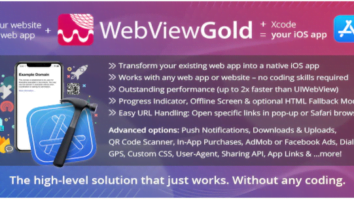 WebViewGold for iOS v8.9 – Best Free Website and Webapp Into App for IOS