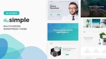 The Simple 2.6.6 – Best Free Business WordPress Theme