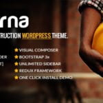 Darna 1.2.9 – Best Free Building & Construction WordPress Theme