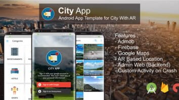City App (Firebase, Admob, Augmented Reality) v2.4.0 - Best Native Android