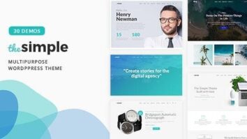 The Simple 2.6.9 – Best Free Business WordPress Theme