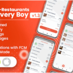 Delivery Boy For Multi-Restaurants Flutter App v1.3.0 - Free Download 6 Delivery Boy
