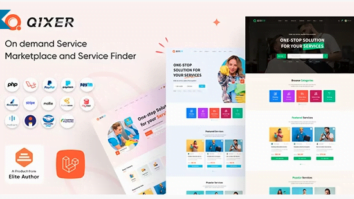 Qixer v1.3.0 - Multi-Vendor On demand Service Marketplace and Service Finder