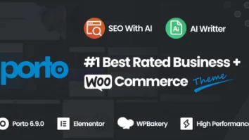 Porto 6.12.1 Nulled : Unleashing the Power of Multipurpose and WooCommerce Themes 2 Porto 6.12.1 Nulled